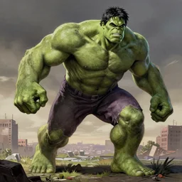 the hulk as drawn by peter parker