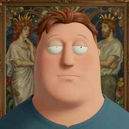 portrait of brian griffin, intricate, highly detailed, ray tracing, digital painting, artstation, concept art, smooth, sharp focus, illustration, art by artgerm and greg rutkowski and alphonse mucha, 8 k