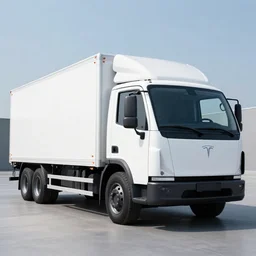A lorry/truck designed and produced by Tesla, promotional photo