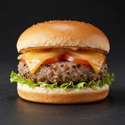 sushi hamburger, commercial photography