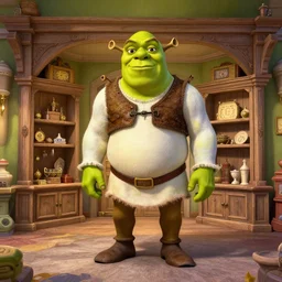 a luxury store in shrek movie,