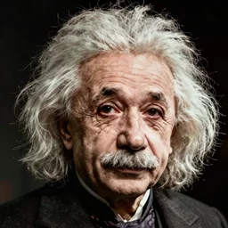 einstein portrait