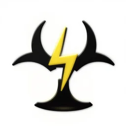 electric hazard icon, highly detailed, 4K HD, vector art, no background