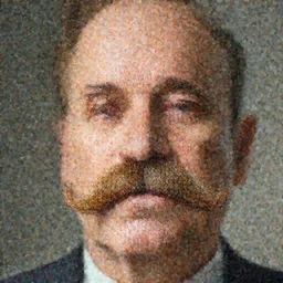 world record most impressive mustache, photorealistic 4K.