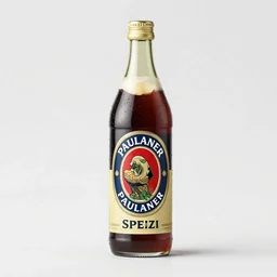 paulaner spezi, 3 d render