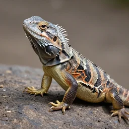 a lizard with a lot of teeth