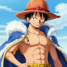 luffy as sea king