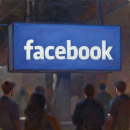 concept art of facebook, cinematic shot, oil painting by jama jurabaev, extremely detailed, brush hard, artstation, high quality, brush stroke