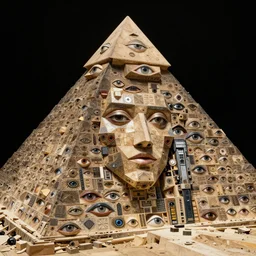 inside a small pyramid made of pyramids and eyes fantasy character portrait, ultra realistic, wide angle, intricate details, blade runner artifacts, highly detailed by peter mohrbacher, boris vallejo, hajime sorayama aaron horkey, gaston bussiere, craig mullins