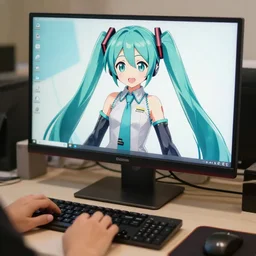 vocaloid on a computer