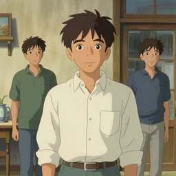 artwork by Michael Whelan, Bob Larkin and Tomer Hanuka, of a solo individual portrait of an Indian guy with love, dapper, simple illustration, domestic, nostalgic, full of details, by Makoto Shinkai and thomas kinkade, wes anderson, wes anderson, wes anderson, wes anderson, wes anderson, Matte painting, trending on artstation and unreal engine