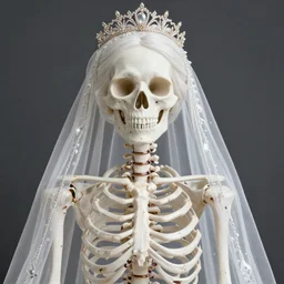 “The skeletal beauty of the death bride is a timeless reminder of love, death and the fragility of life.”