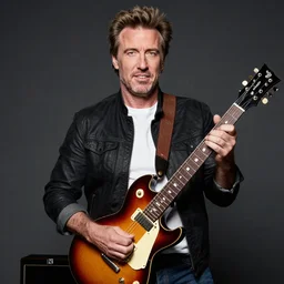mel gibson cosplaying as gibson guitar
