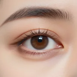 ultra realistic eye, m in the middle, love style, 8 k resolution, detailed,