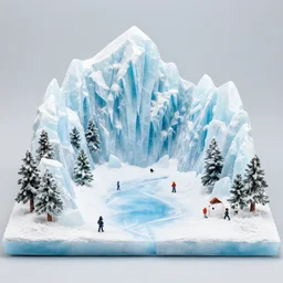 ice paradise diorama