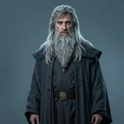 daniel radcliffe is gandalf, concept art by senior character artist, cgsociety, photorealism, rendered in unreal engine, official art, cold hue's