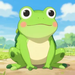 frog anime girl