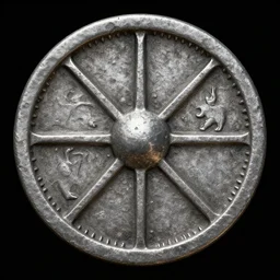 medieval coin texture, 4 k, studio lighting, artstation