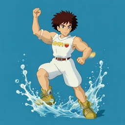 champion splashart of champion made out of studio ghibli