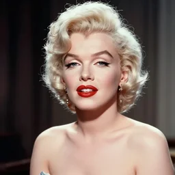 photo of a 1986 young woman who is Marilyn Monroe