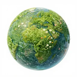 ( ( ( ( ( beautiful sphere of grass, flowers and water cover art. ) ) ) ) ) by mœbius!!!!!!!!!!!!!!!!!!!!!!!!!!!