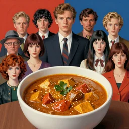 chinese curry sauce by _ beeple, artgerm, _ aaron _ horkey _ amanda _ sage _ bauhaus _ anton _ pieck _ bernie _ wrightson _ barclay _ shaw _ frank _ stella _ anne _ stokes _ alena _ aenami _ angus _ mckie, alex grey, akira toriyama, arthur adams, hp lovecraft, andre masson. surreal, artstation, design 4 k, native, hd,