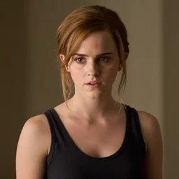 Movie still of Emma Watson in Fifty Shades of Grey