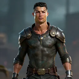 portrait of og ronaldo phenomenal, medium shot, digital art, concept art, fantasy art, highly detailed, hdr, artstation, deviantart, behance