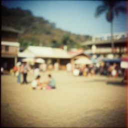 nostalgic warm dreamy half - forgotten holiday memories, lomo, lomography, holga camera, light leaks