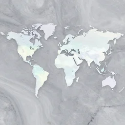 marble + tech, generative pattern, minimalistic, holographic map