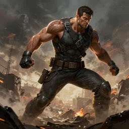 from out of the darkness and into the fight broforce is coming to set things to right, illustration, digital art, highly detailed, photorealistic, by mark brooks