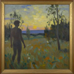 a painting in the style of pehr hillestrom.