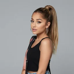 a miniature of ariana grande,