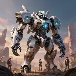 tremortusk machine mecha animal beast robot of horizon forbidden west horizon zero dawn bioluminiscence, behance hd by jesper ejsing, by rhads, makoto shinkai and lois van baarle, ilya kuvshinov, rossdraws global illumination