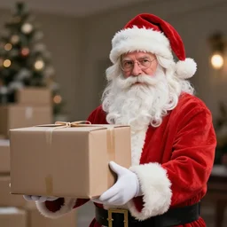 ted kaczynski as santa claus delivering packages, sharp focus, photography, unreal engine, trending on artstation, photorealistic, octane, trending on deviantart