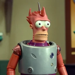 portrait photo still of real life futurama character bender, 8 k, 8 5 mm f 1. 8