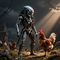 terminator predator chicken