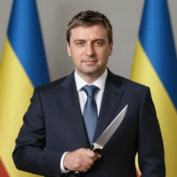perfectly - centered - portrait of a ex - president of ukraine, petro poroshenko, the perfect human male specimen, intricate, holding knife, elegant, super highly detailed, professional digital painting, artstation, concept art, smooth, sharp focus, no blur, no dof, extreme illustration, unreal engine 5, 8 k