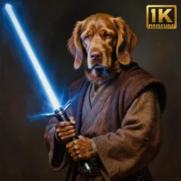 breathtaking detailed concept art painting of a jedi snoop dogg holding a lightsaber, by hsiao - ron cheng, exquisite detail, extremely moody lighting, 8 k