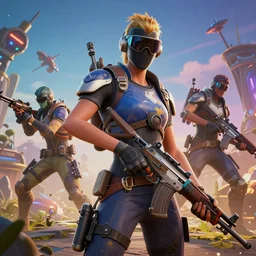 Fortnite 2023, realistic 4k octane beautifully detailed render, 4k post-processing, highly detailed, intricate complexity, epic composition, magical atmosphere, cinematic lighting, masterpiece, ultra hd