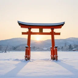 🌅 🌨 ❄⛩. shin - hanga.