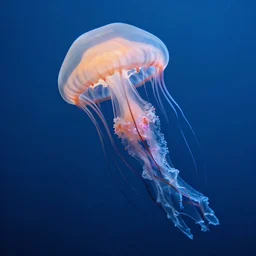 big ocean beautiful jellyfish