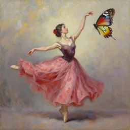 oil painting dancerherbrose 🦋🌹, by greg rutkowski, artstation