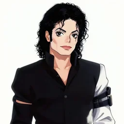 michael jackson as an anime character