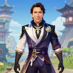 nicholas cage in genshin impact