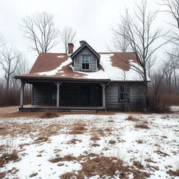 abandoned house