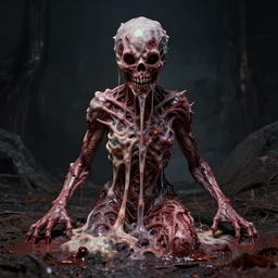 amalgamation body horror melting