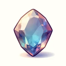 gemstone stylized natural game icon fanart digital illustration HDR
