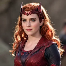 Still of Emma Watson as Scarlett Witch