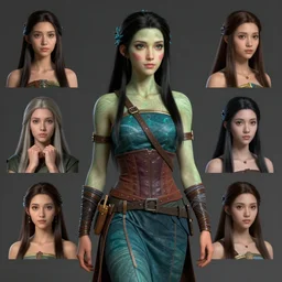 concept art of katara avatar cosplay, pinterest, artstation trending, 4 6 9 1 x 7 1, behance, highly detailed, by rembrandt, by joseph mallord william turner, misa amane